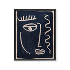 Abstract Face 23 Framed Canvas Print Gallery Image 6