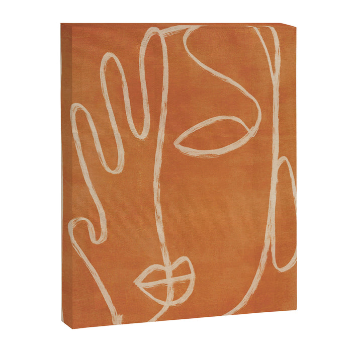 Abstract Face 25 Canvas Print Gallery Image 1