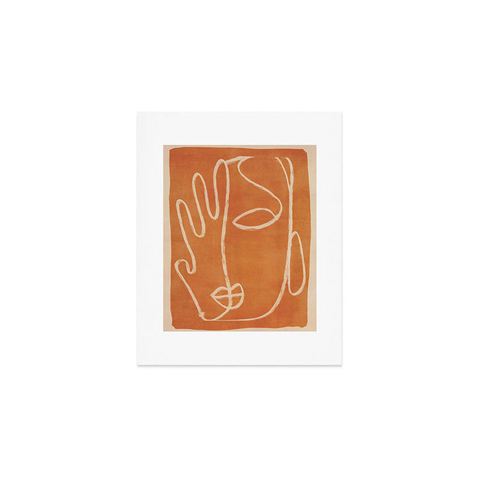 Abstract Face 25 Art Print Gallery Image 1