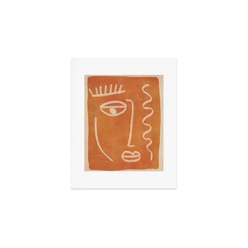 Abstract Face 26 Art Print Gallery Image 1