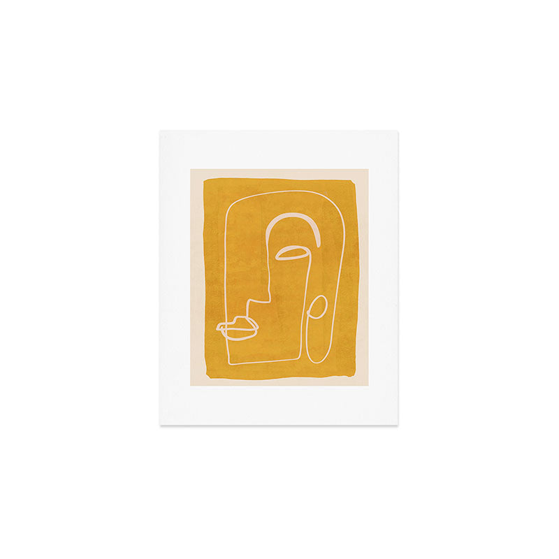 Abstract Face 33 Art Print Gallery Image 1