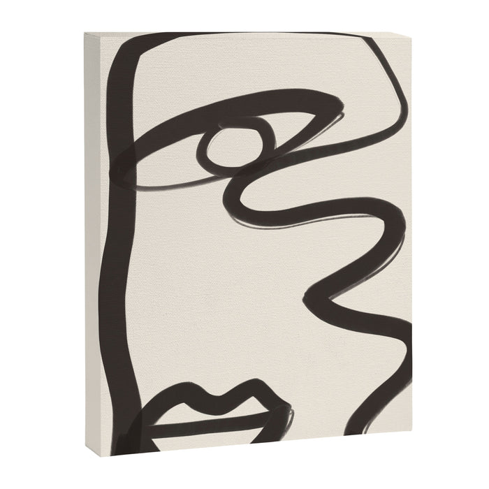 Abstract Face 36 Canvas Print Gallery Image 1