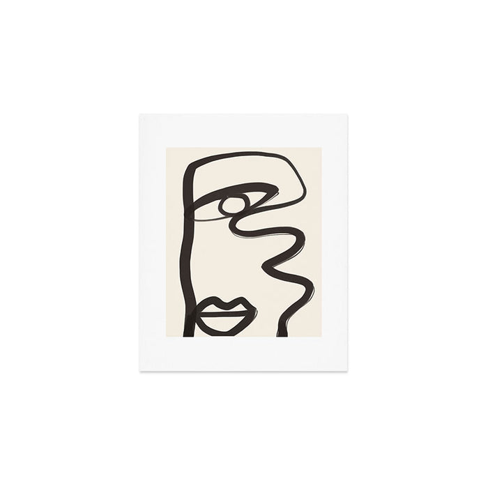 Abstract Face 36 Art Print Gallery Image 1
