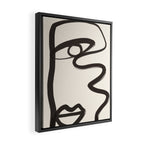 Abstract Face 36 Framed Canvas Print Gallery Image 2