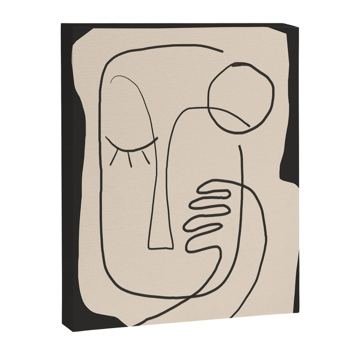Abstract Face 4 Canvas Print Gallery Image 1