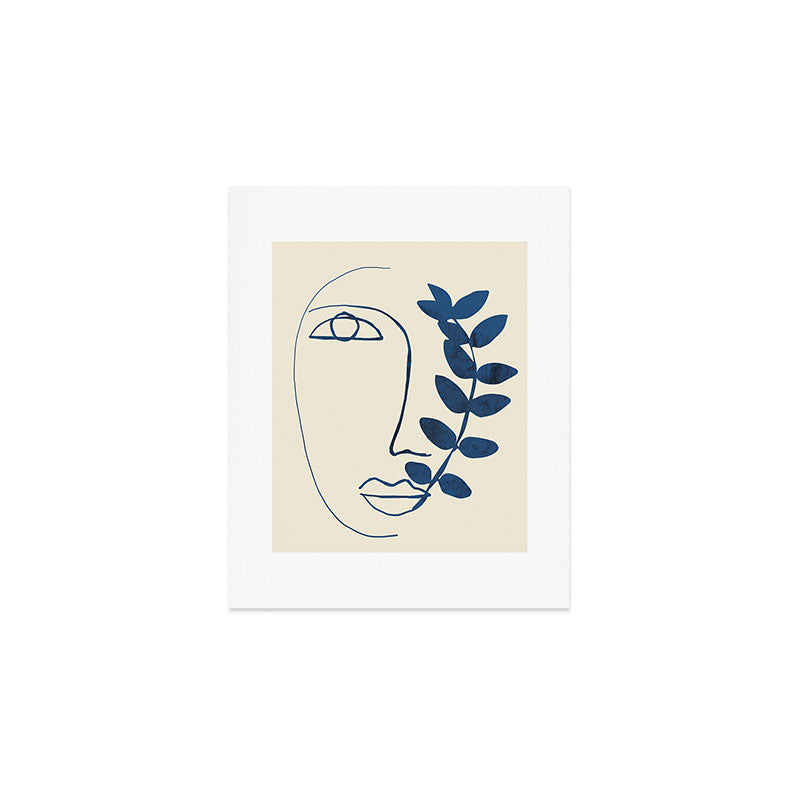 Abstract Face 5 Art Print Gallery Image 1