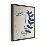 Abstract Face 5 Framed Canvas Print Gallery Image 2