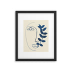 Abstract Face 5 Framed Art Print Gallery Image 4