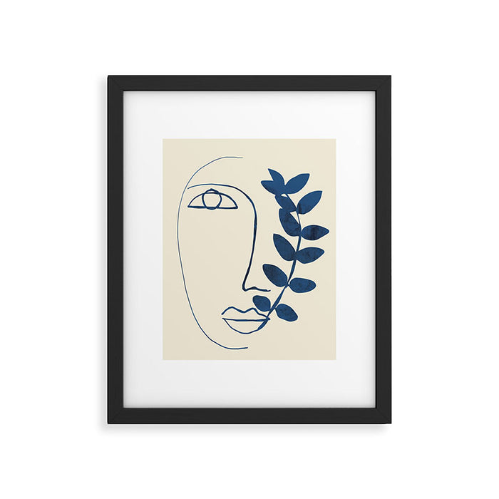 Abstract Face 5 Framed Art Print Gallery Image 1