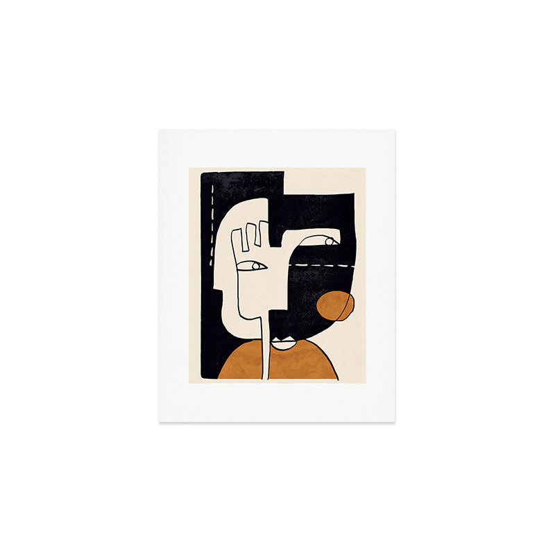 Abstract Face 55 Art Print Gallery Image 1