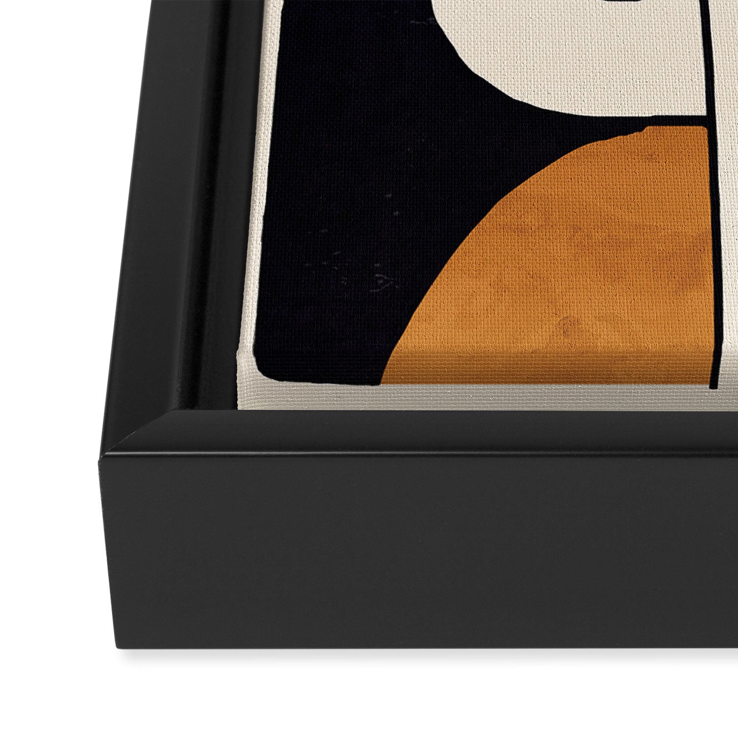 Abstract Face 55 Framed Canvas Print Gallery Image 3