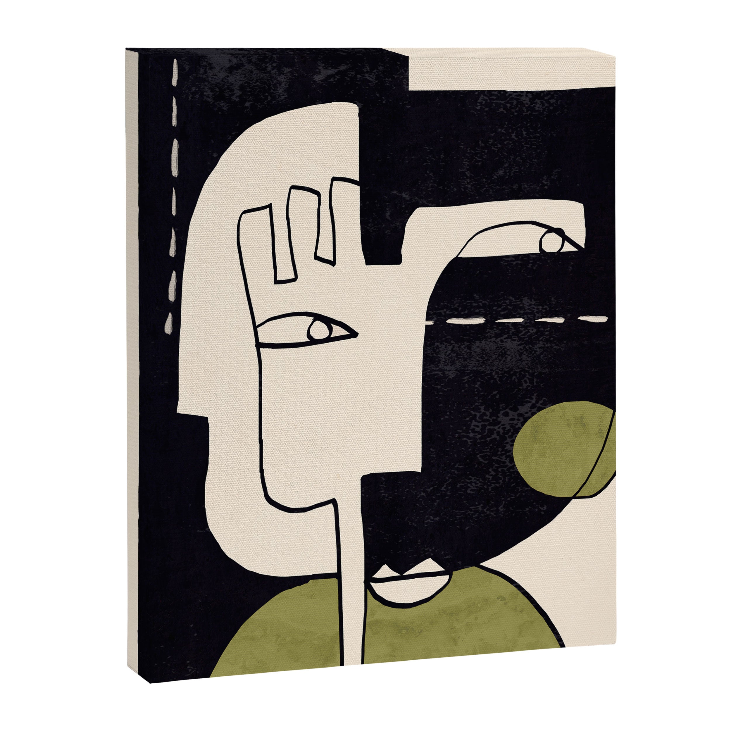 Abstract Face 55/2 Canvas Print Gallery Image 6