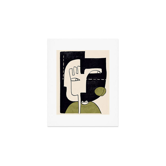 Abstract Face 55/2 Art Print Gallery Image 1