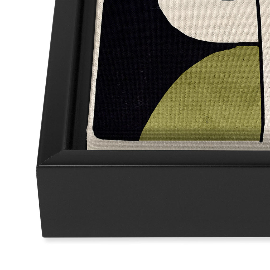 Abstract Face 55/2 Framed Canvas Print Gallery Image 3