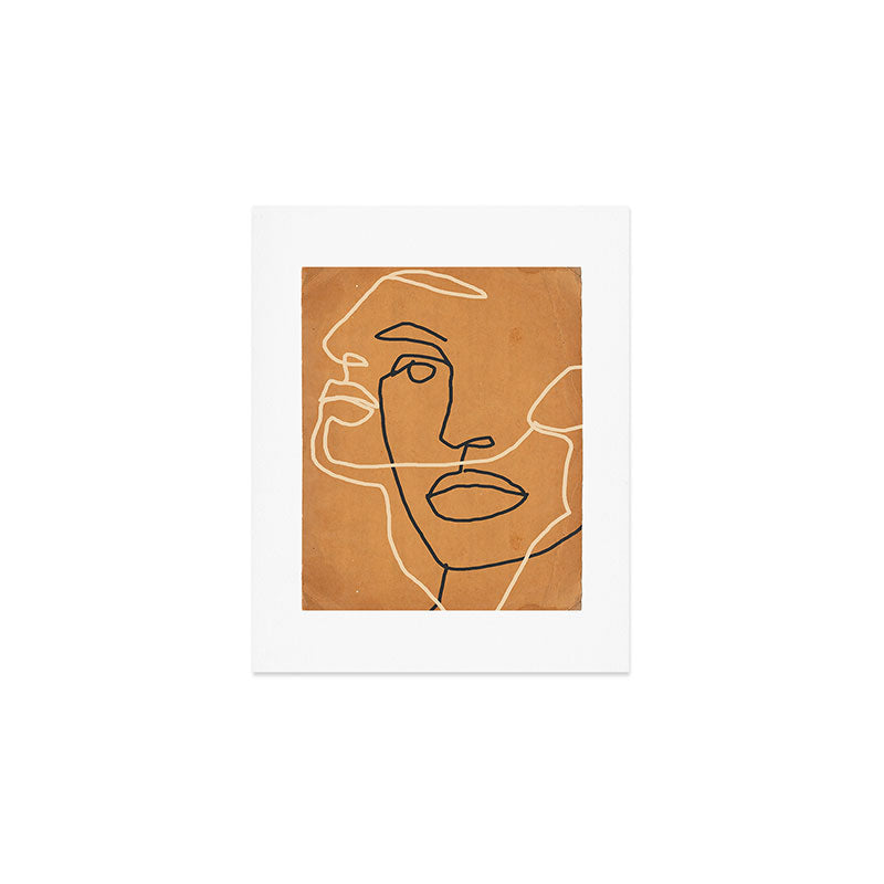Abstract Face 6 Art Print Gallery Image 1