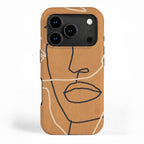 Abstract Face 6 iPhone Case Gallery Image 1