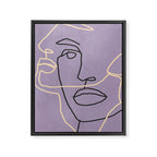 Abstract Face 6/1 Framed Canvas Print Gallery Image 6