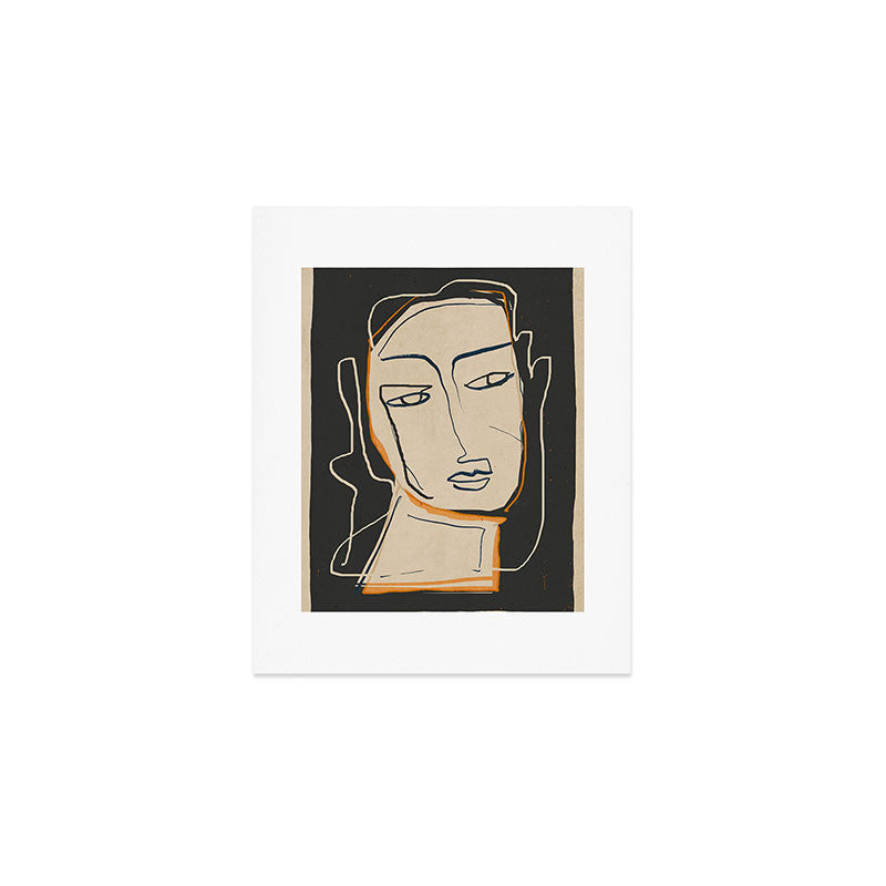 Abstract Face 63 Art Print Gallery Image 1