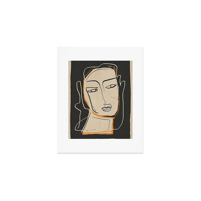 Abstract Face 63 Art Print Gallery Image 1