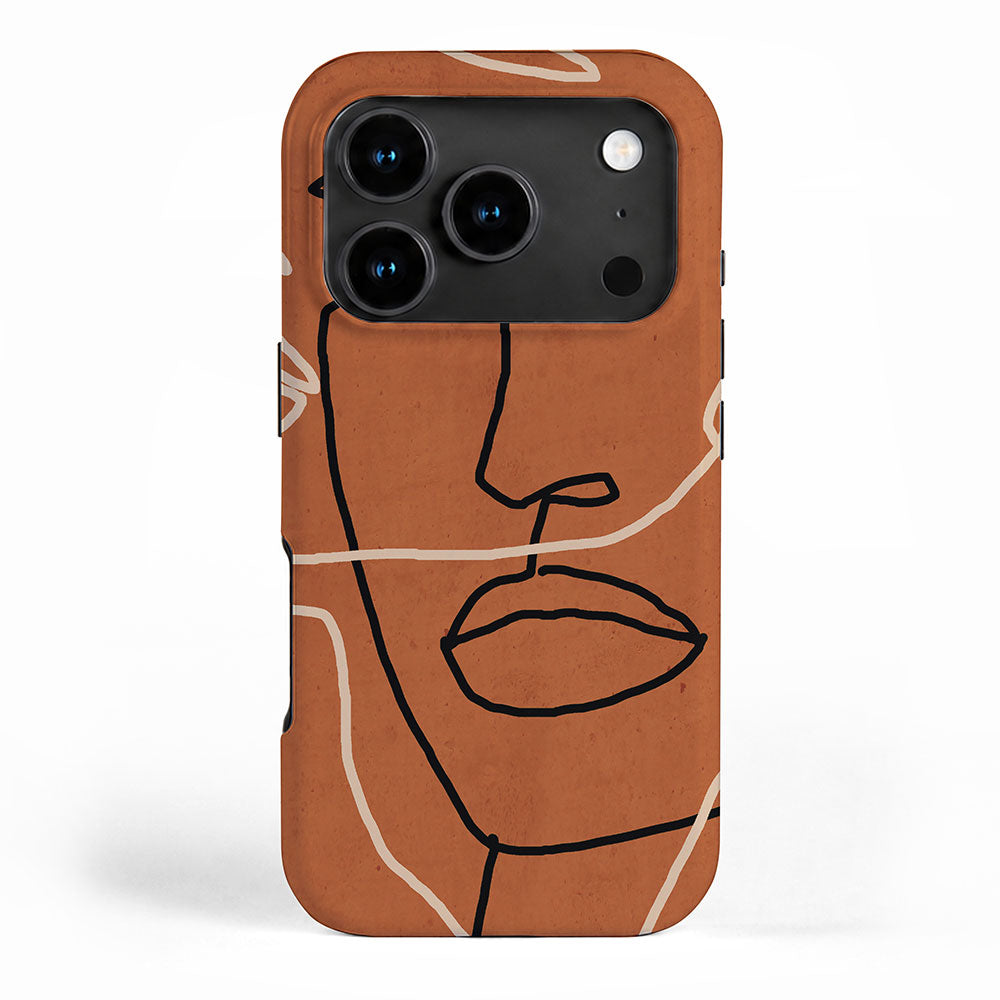 Abstract Face 6/3 iPhone Case Gallery Image 1