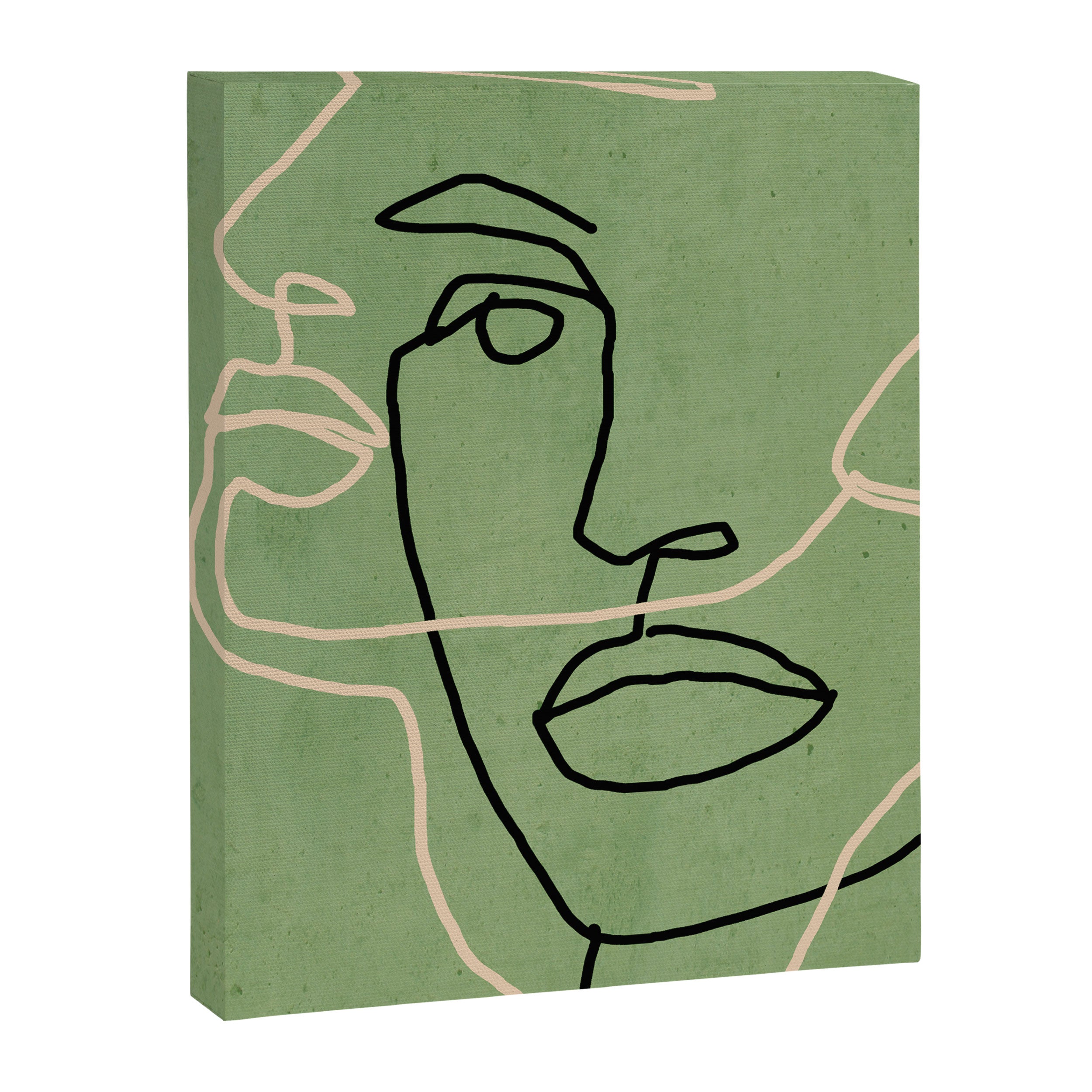 Abstract Face 6/4 Canvas Print Gallery Image 6