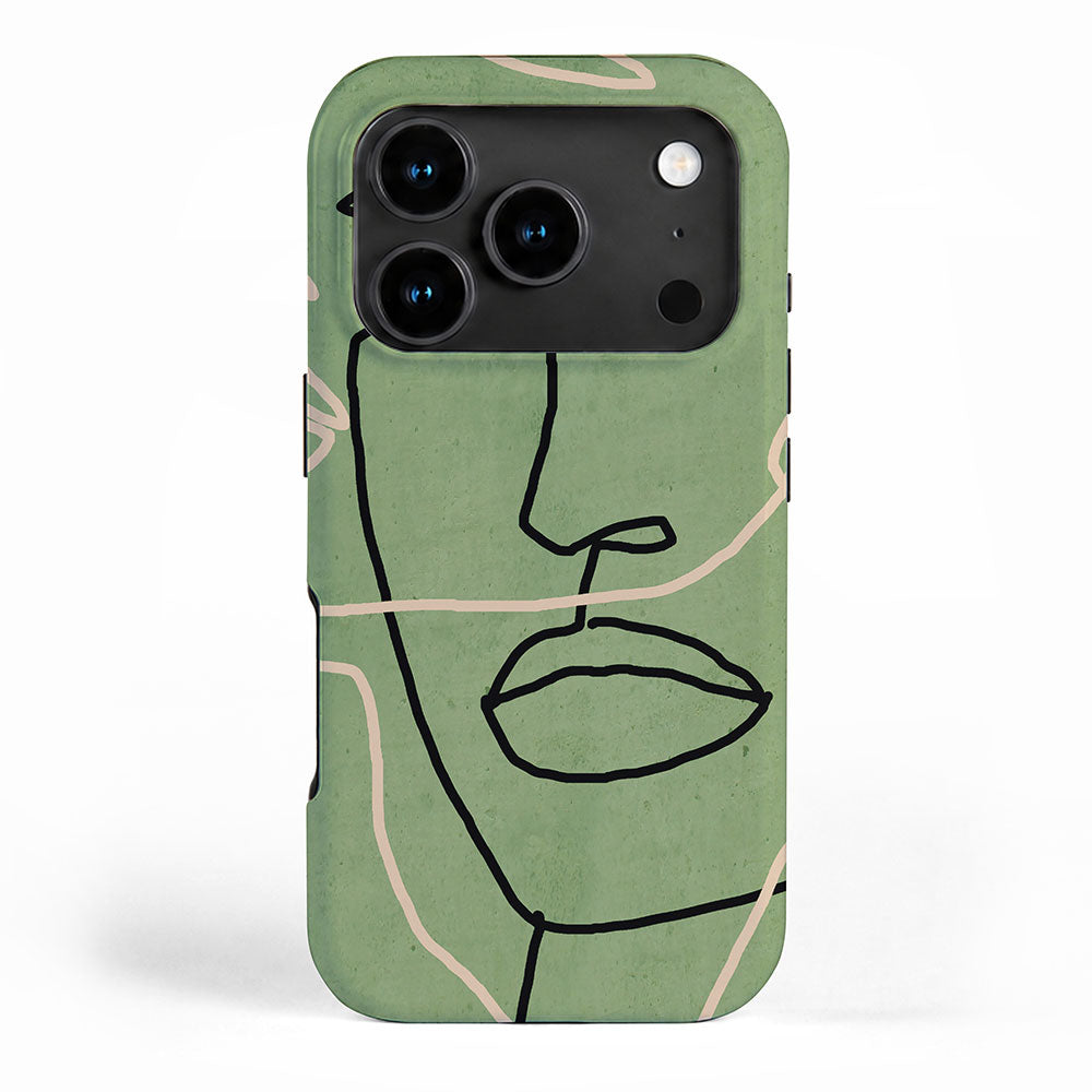 Abstract Face 6/4 iPhone Case Gallery Image 1