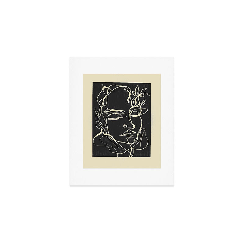 Abstract Face 89 Art Print Gallery Image 1