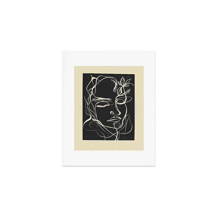 Abstract Face 89 Art Print Gallery Image 1
