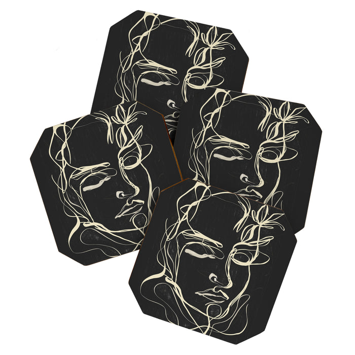 Abstract Face 89 Coaster Gallery Image 1