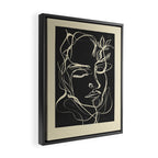 Abstract Face 89 Framed Canvas Print Gallery Image 2