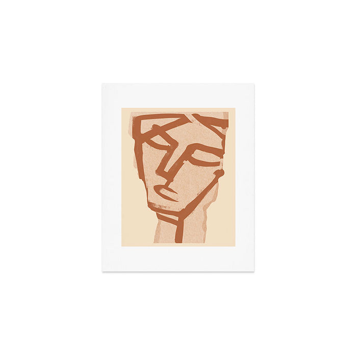 Abstract Face 90 Art Print Gallery Image 1