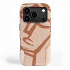 Abstract Face 90 iPhone Case Gallery Image 1