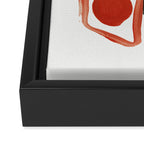 Abstract Face Framed Canvas Print Gallery Image 3