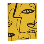 Abstract Faces 4 Canvas Print Gallery Image 6