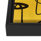 Abstract Faces 4 Framed Canvas Print Gallery Image 3