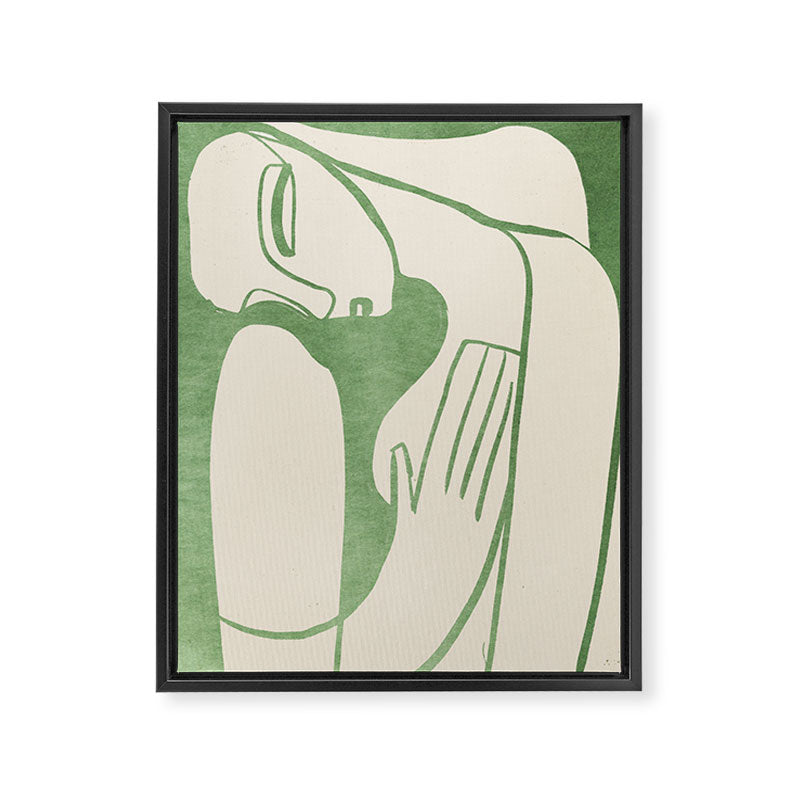 Abstract Female Figure 21 Framed Canvas Print Gallery Image 6