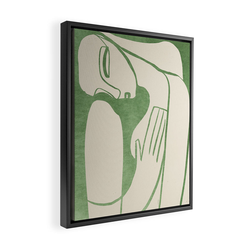 Abstract Female Figure 21 Framed Canvas Print Gallery Image 2