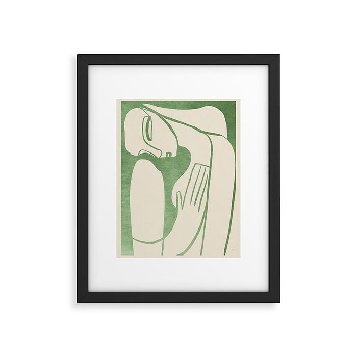 Abstract Female Figure 21 Framed Art Print Gallery Image 1