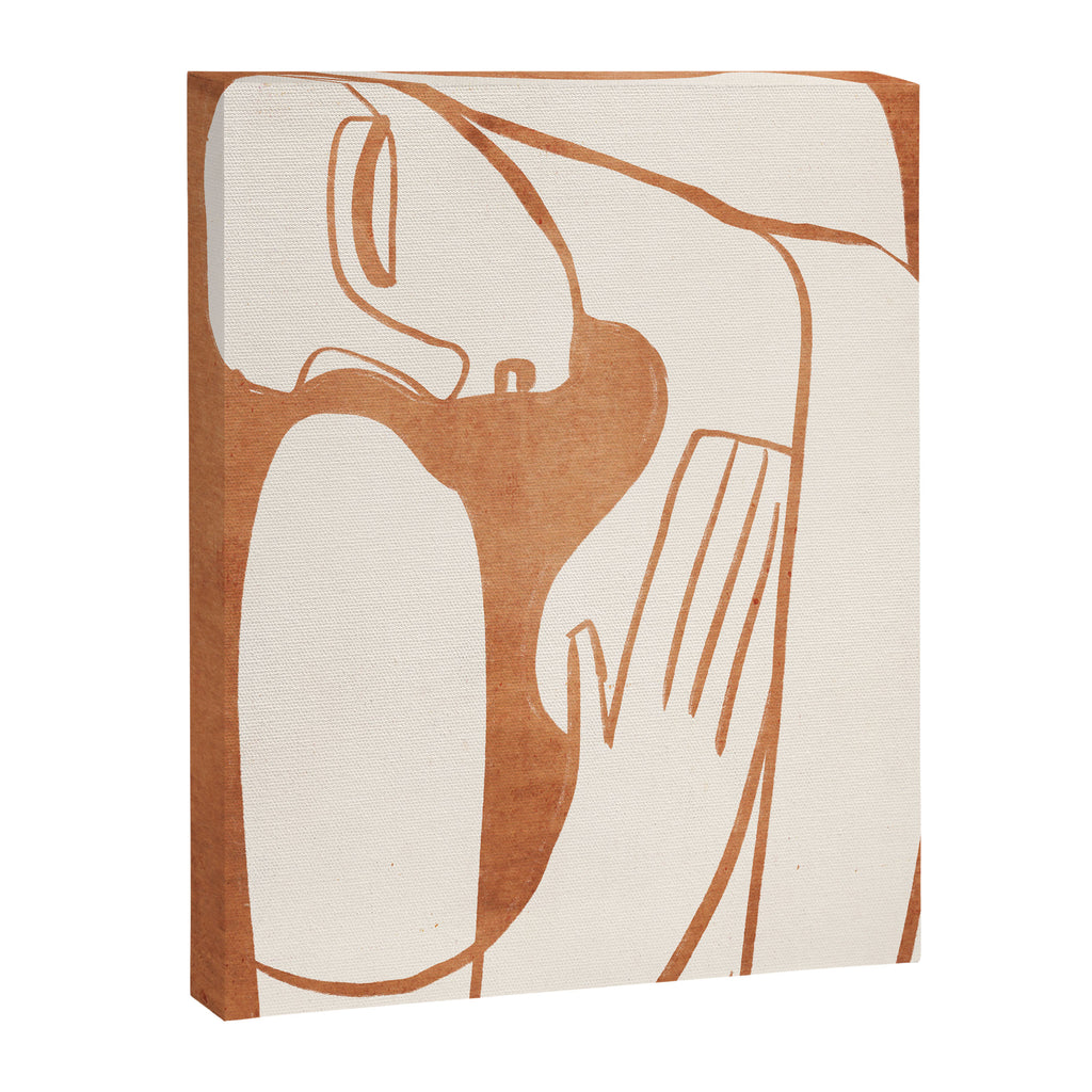 Abstract Female Figure 23 Canvas Print Gallery Image 6