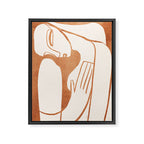 Abstract Female Figure 23 Framed Canvas Print Gallery Image 6
