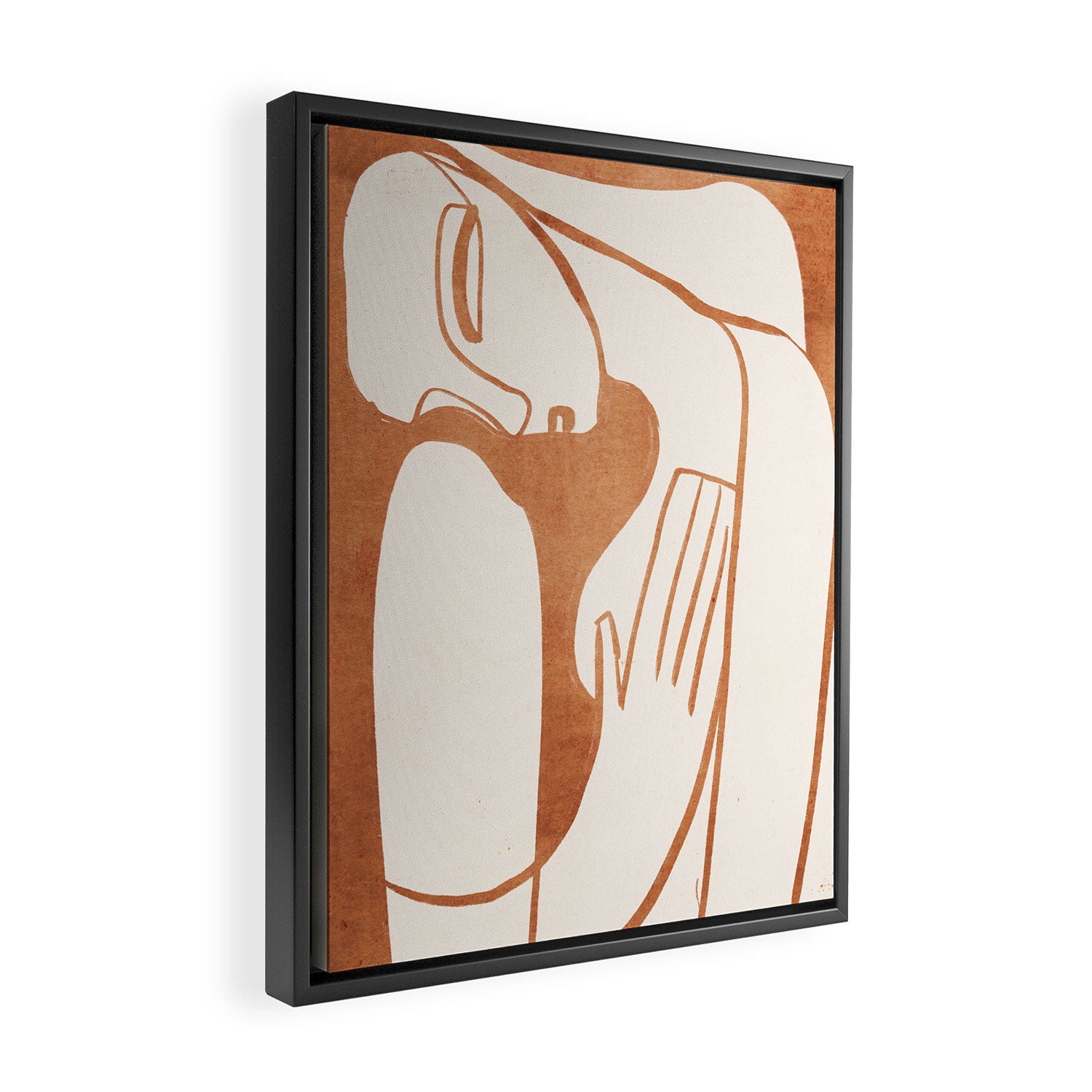 Abstract Female Figure 23 Framed Canvas Print Gallery Image 2