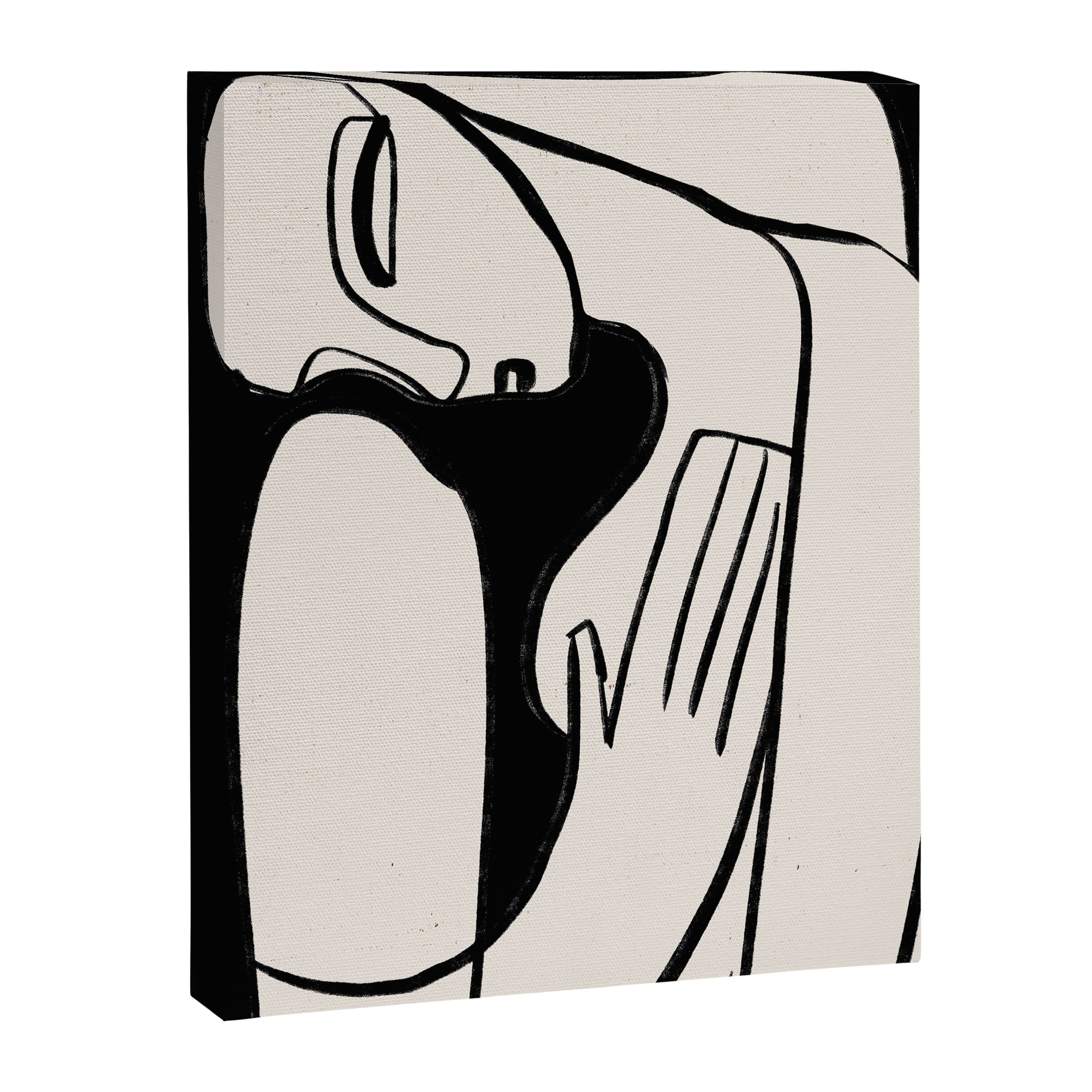 Abstract Female Figure 24 Canvas Print Gallery Image 6