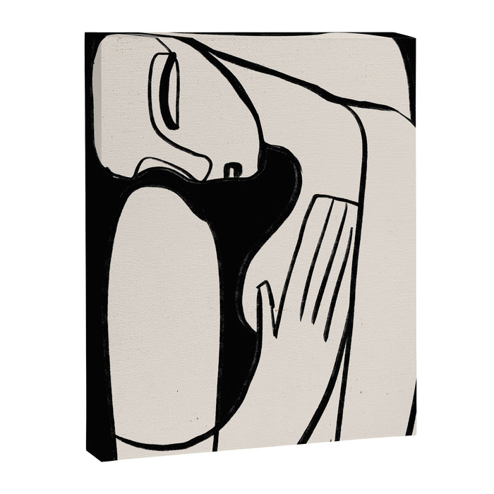 Abstract Female Figure 24 Canvas Print Gallery Image 1