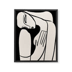 Abstract Female Figure 24 Framed Canvas Print Gallery Image 6