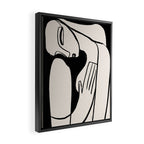 Abstract Female Figure 24 Framed Canvas Print Gallery Image 2