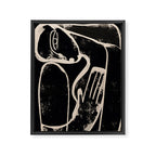 Abstract Female Figure 35 Framed Canvas Print Gallery Image 6