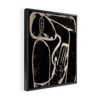 Abstract Female Figure 35 Framed Canvas Print Gallery Image 2