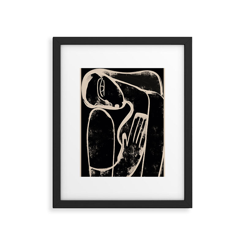 Abstract Female Figure 35 Framed Art Print Gallery Image 5