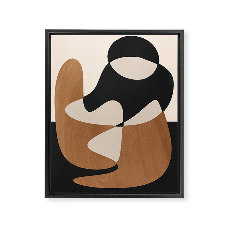 Abstract Figure 3 Framed Canvas Print Gallery Image 6