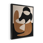 Abstract Figure 3 Framed Canvas Print Gallery Image 2